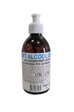 Soft Álcool Gel (300 ml)