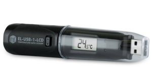 Datalogger USB de Temperatura  com visor LCD