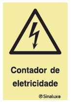 Sinalização "Contador de Electricidade" ( Condomínios)