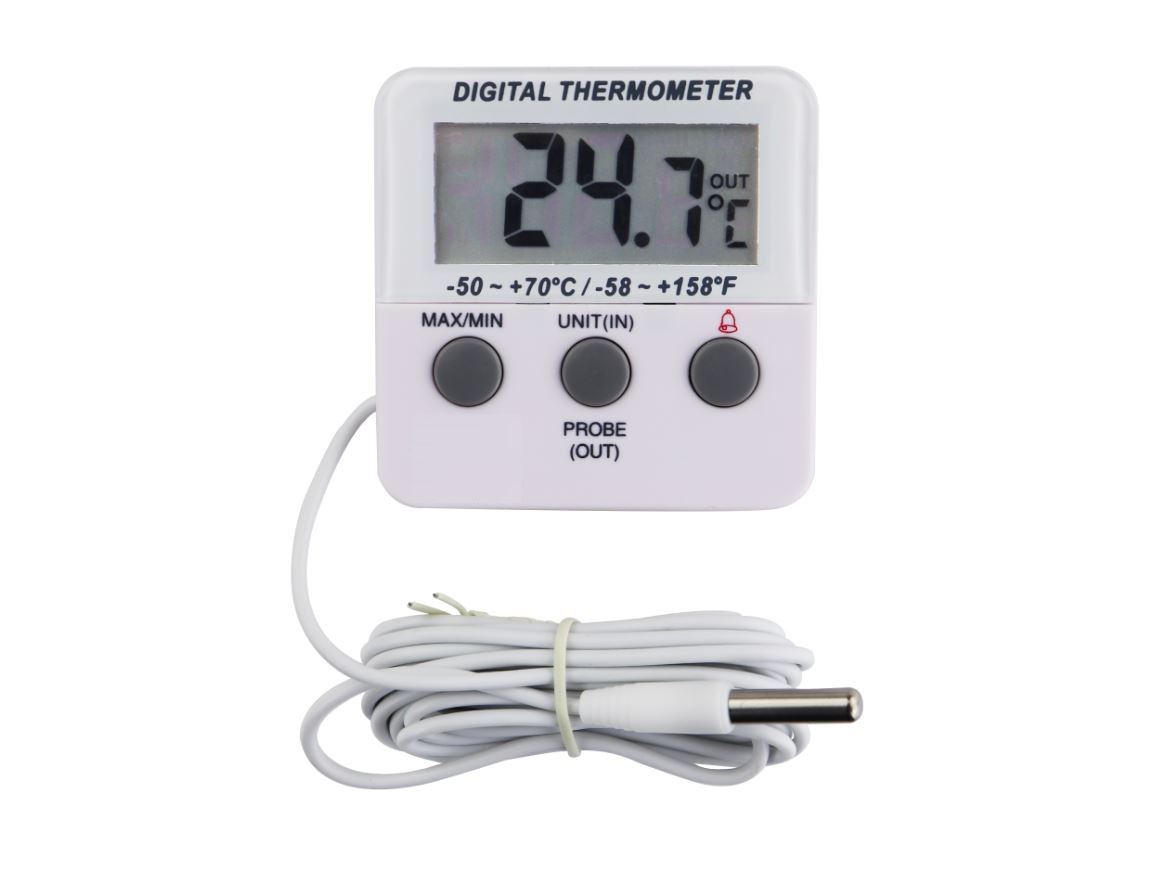 Termómetro digital para câmaras de frio (-50 ºC a +70 ºC)-0