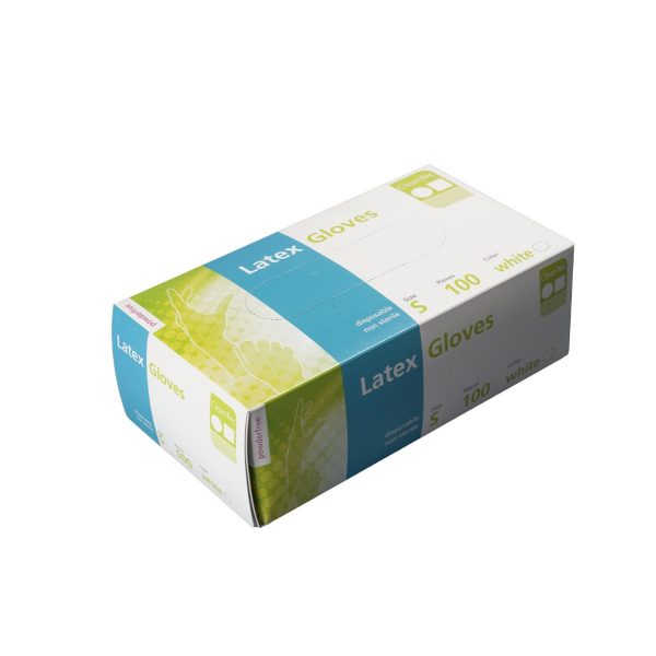 Luvas latex (sem pó) - S-309