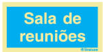 Sinalização "Sala de Reuniões"Opaco (Informativo)-0