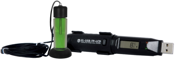 Datalogger USB sonda externa Tipo G com visor LCD-81