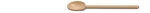 Colher Policarbonato Castanho com 30 cm-0