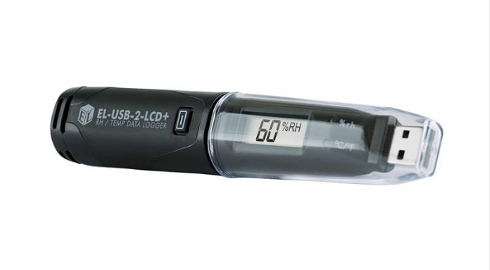 Datalogger USB de Temperatura e Humidade com visor LCD (Alta precisão)-0